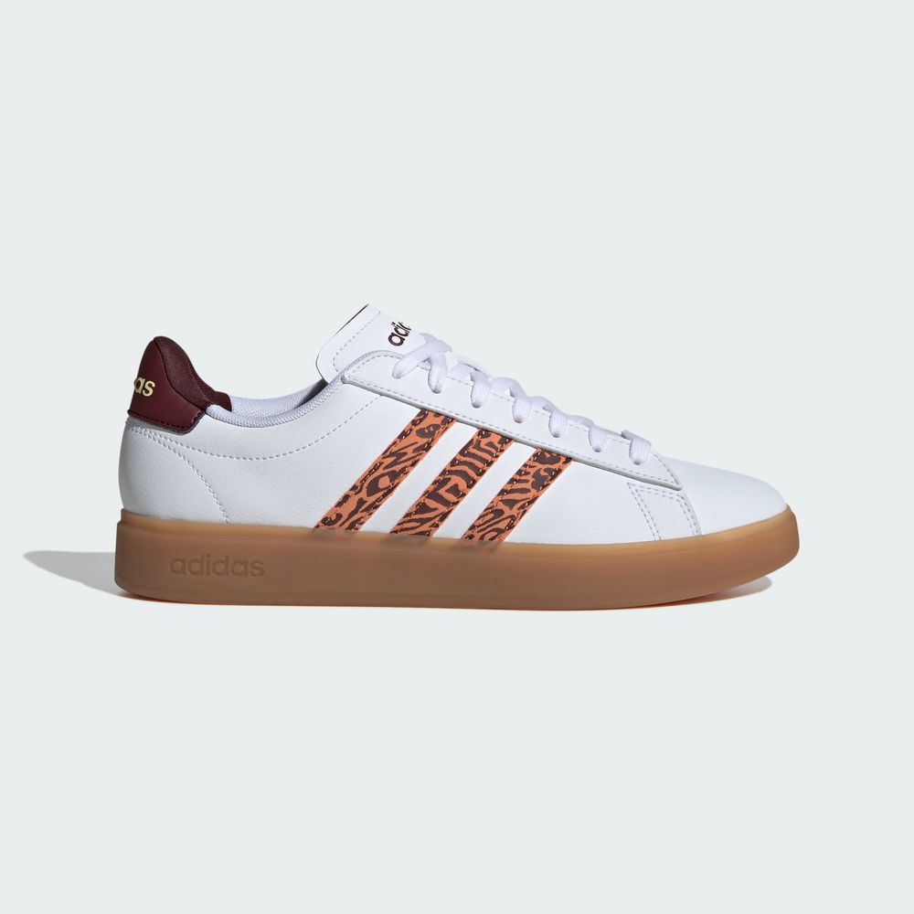 Foto 2 | Tenis Adidas Grand Court 2.0 Blancos para Mujer