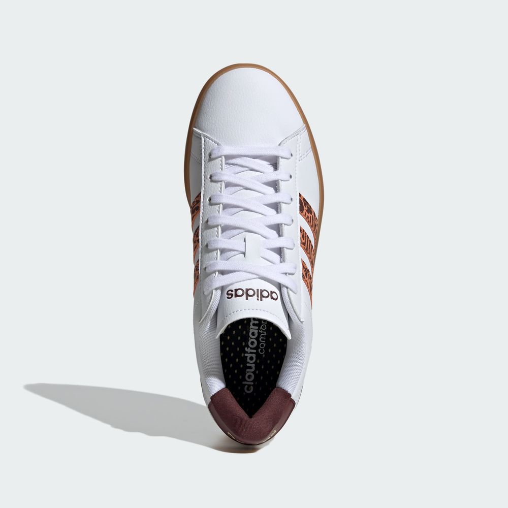 Foto 6 pulgar | Tenis Adidas Grand Court 2.0 Blancos para Mujer