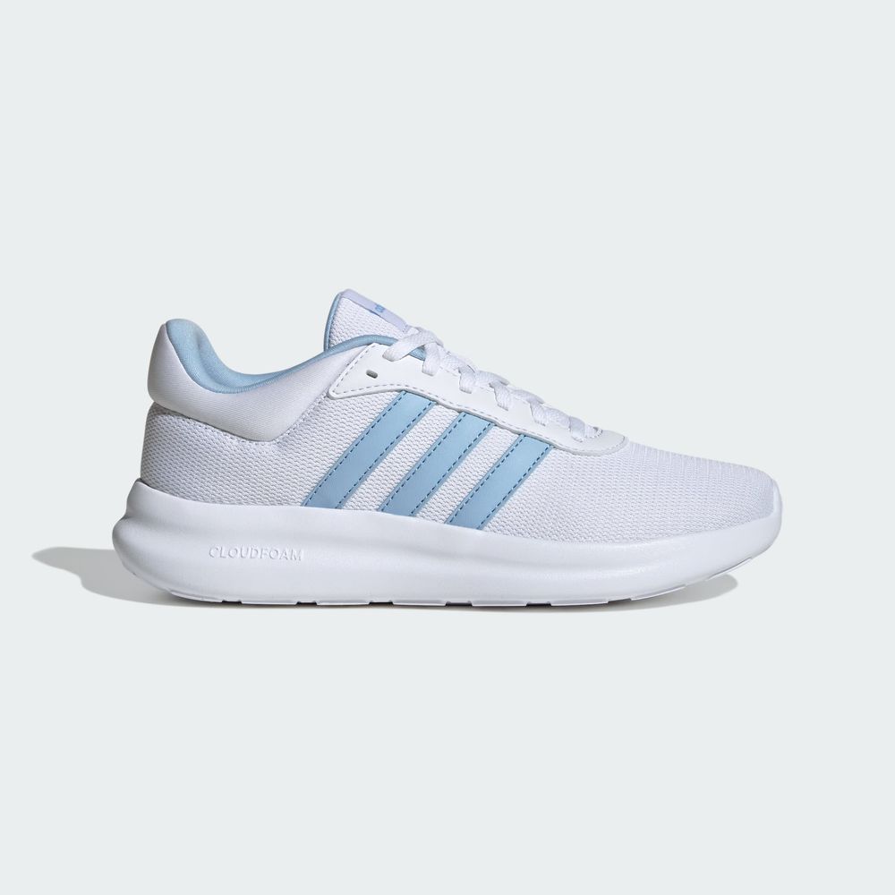 Foto 3 pulgar | Tenis Lite Racer 4.0 Adidas Blanco Mujer