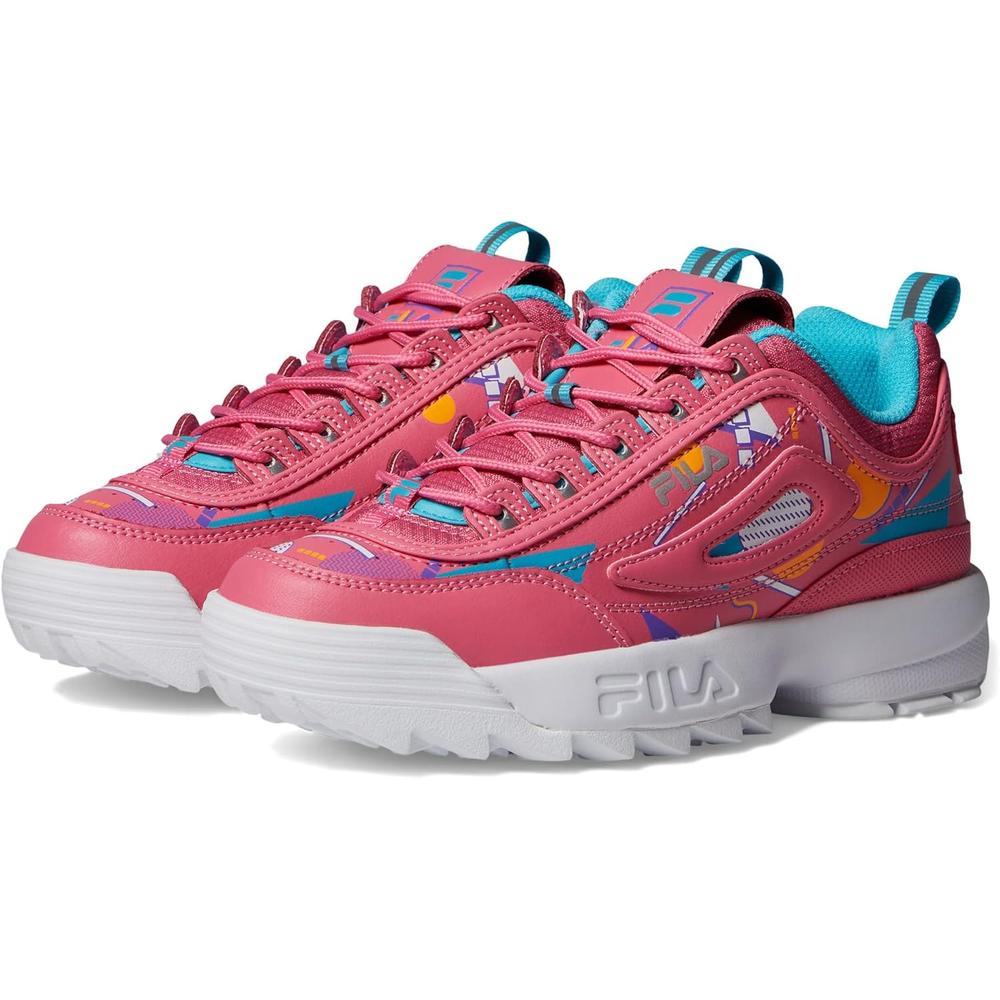 Foto 3 pulgar | Tenis Fila Disruptor Ii Premium Para Mujer 3xm01608-956 Rosa