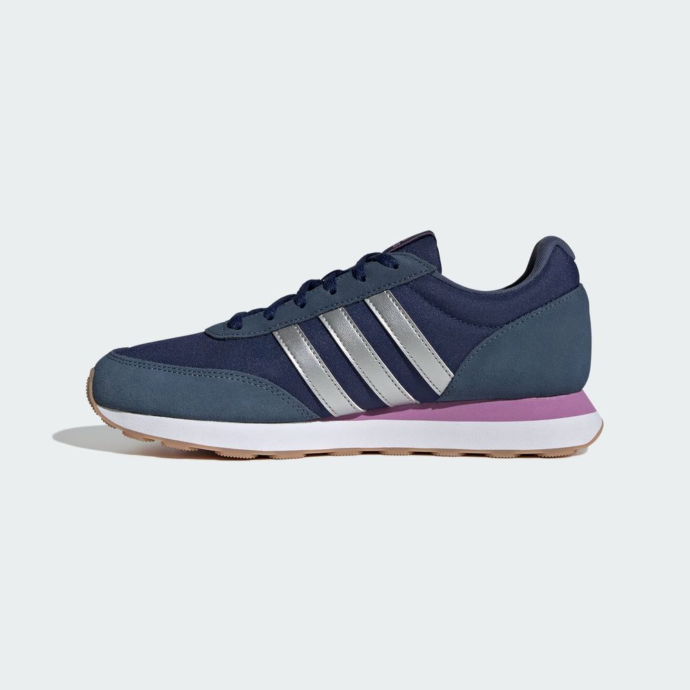 Foto 4 pulgar | Tenis Adidas  Run 60s 3.0 Azul para Mujer