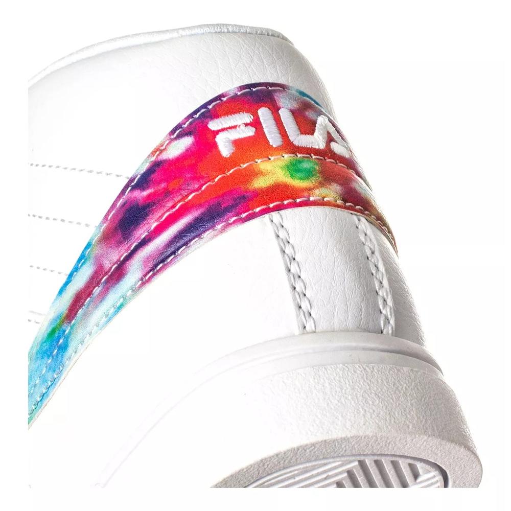 Foto 5 pulgar | Tenis FILA Blancos Vulc 13 Tie Dye Flag para Mujer