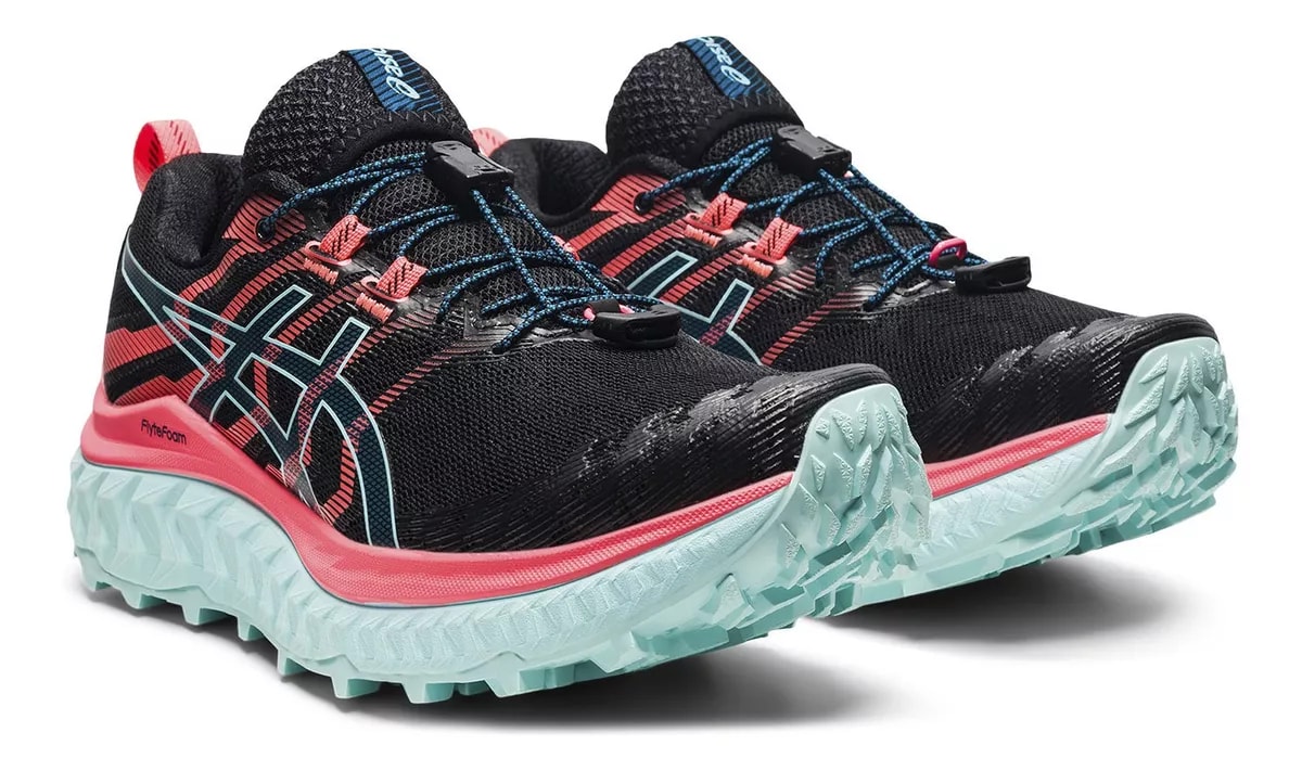 Tenis Deportivos Asics Trabuco Negros para Mujer $3,499