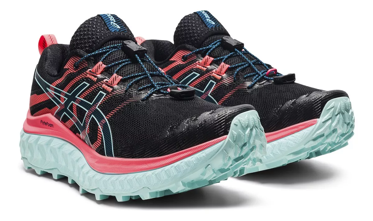 Foto 2 pulgar | Tenis Deportivos Asics Trabuco Negros para Mujer