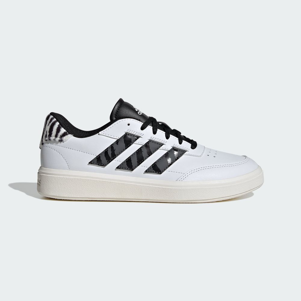 Foto 3 pulgar | Tenis Courtblock Adidas Blancos para Mujer