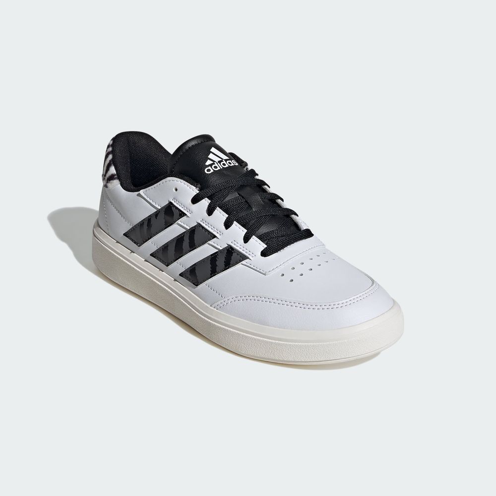 Foto 7 pulgar | Tenis Courtblock Adidas Blancos para Mujer