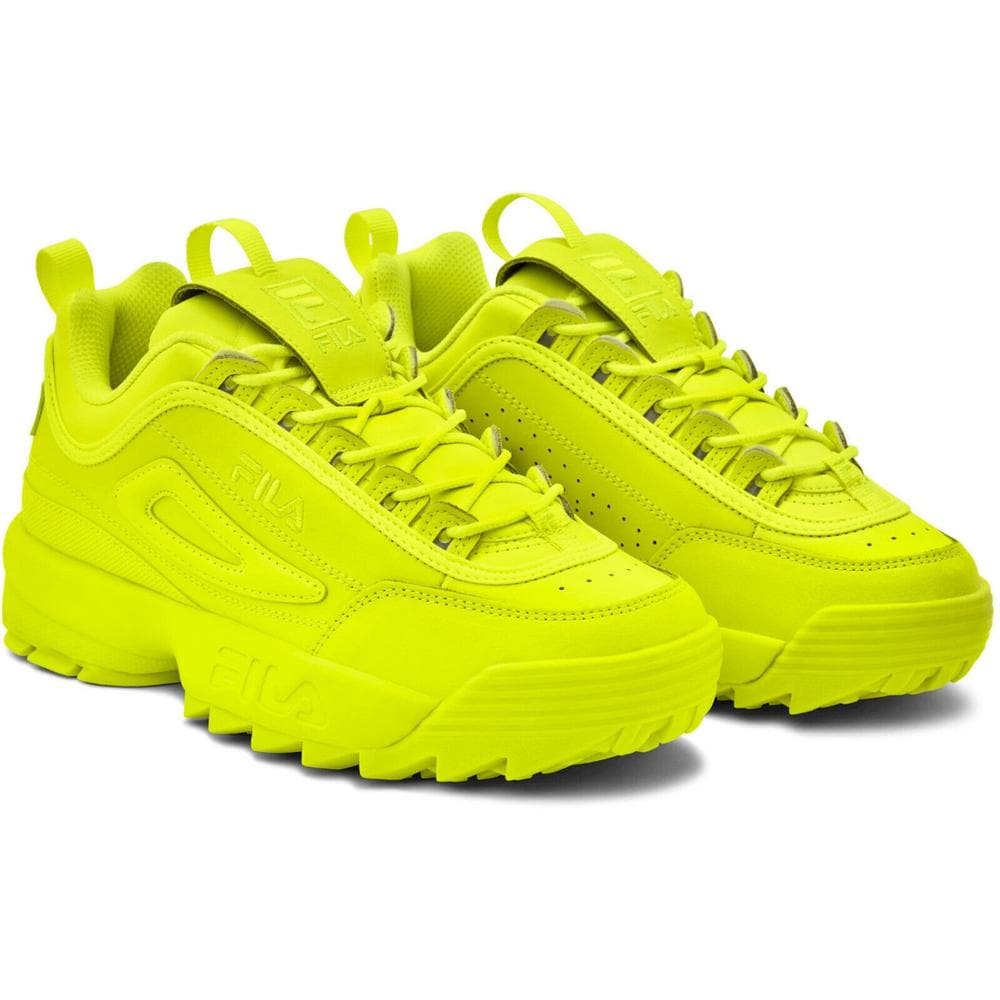 Green fila disruptor hotsell