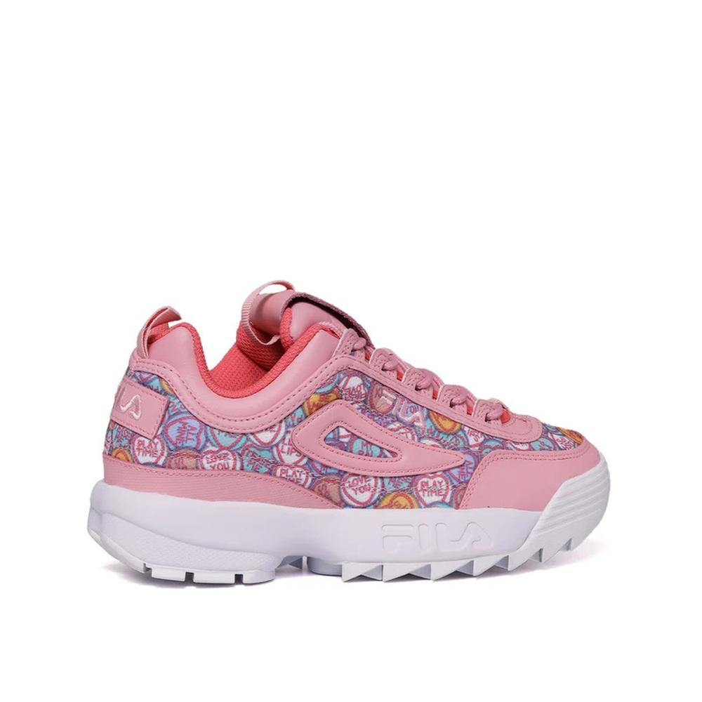 Foto 3 | Tenis Fila Disruptor II Valentine's Day para Mujer