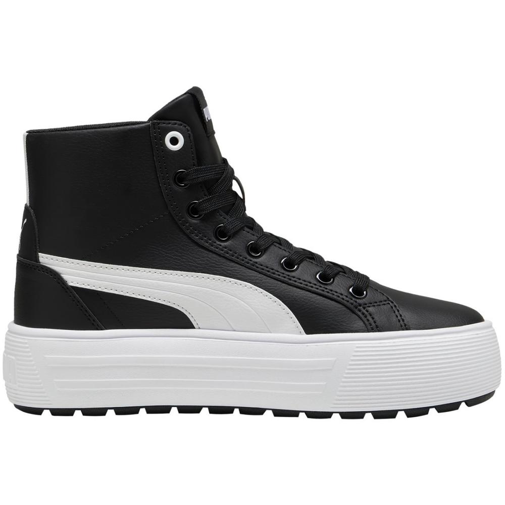 Foto 2 | Tenis Puma Kaia 2.0 Mid Sl 398806-02 Negros para Mujer