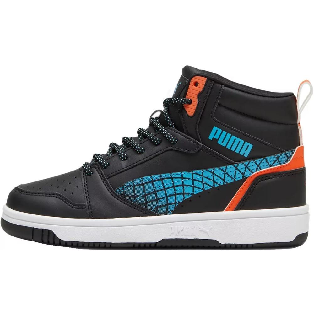 Foto 2 pulgar | Tenis Puma Rebound V6 Mid Techie Bud Unisex 397945-02 Negro