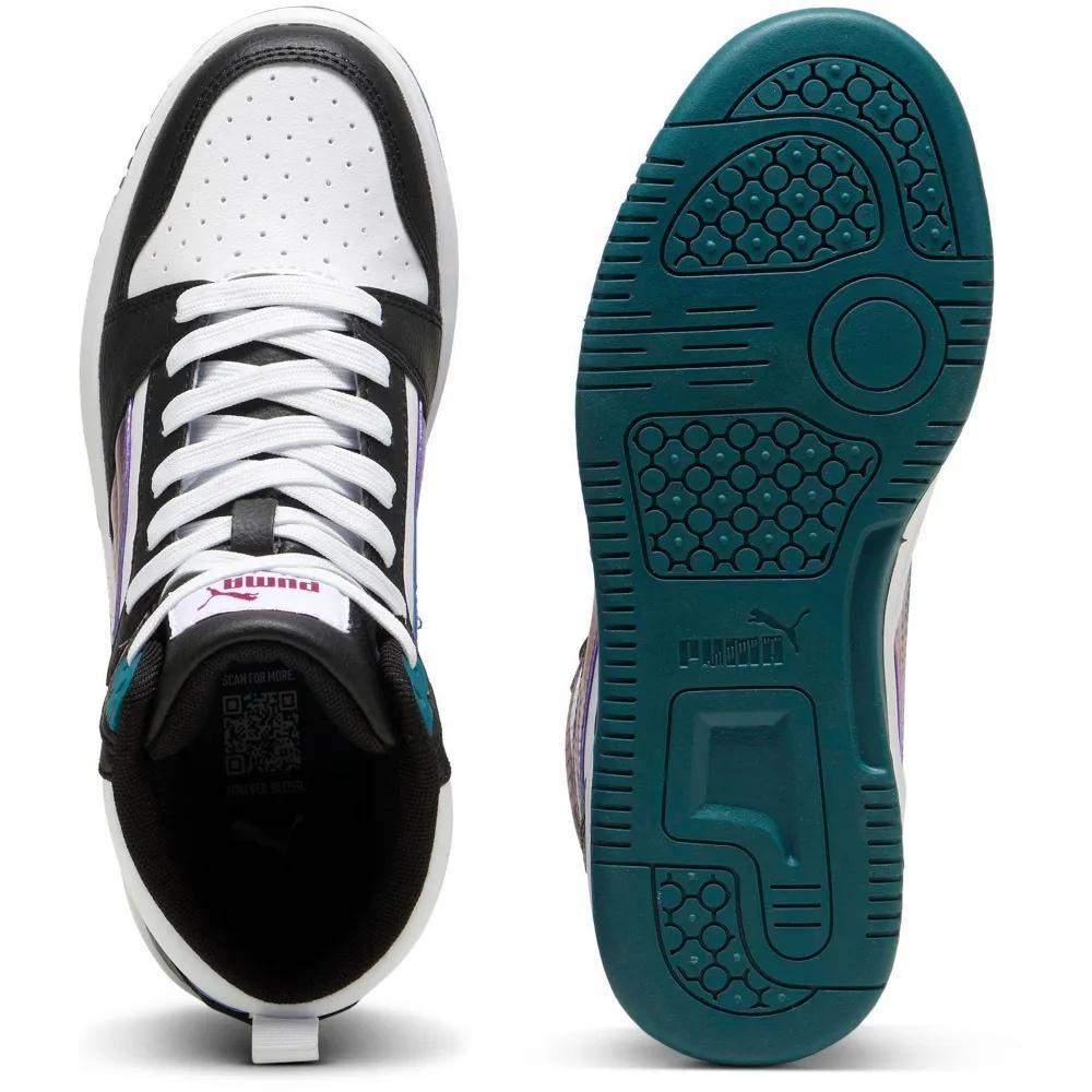 Foto 6 | Tenis Puma Rebound V6 Mid Bouncy Sky Unisex