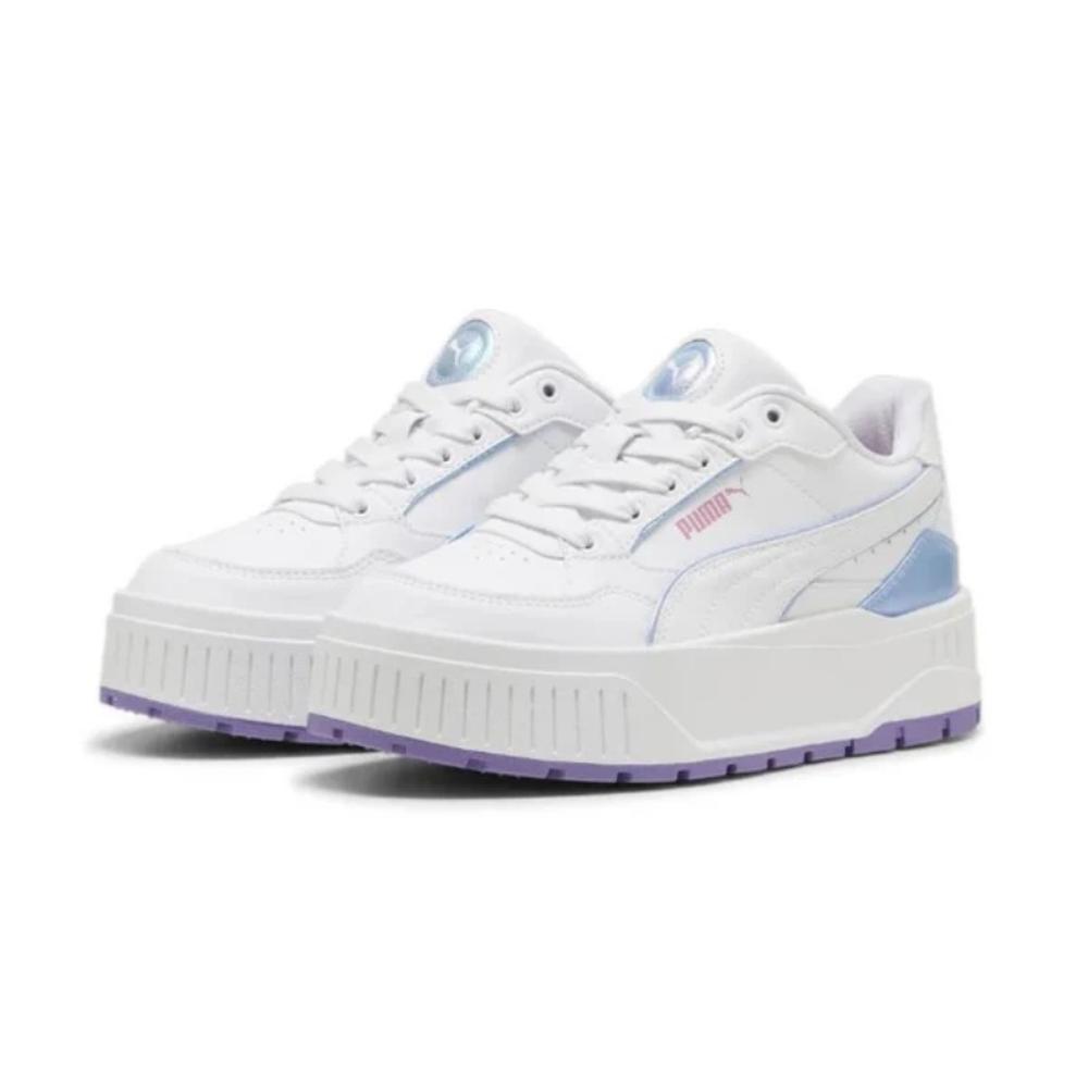 Foto 4 pulgar | Tenis Puma Karmen Ii Idol Bouncy Sky Blanco para Mujer