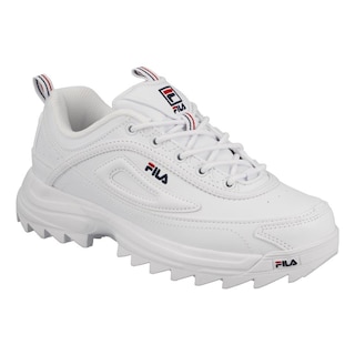 Foto 1 | Tenis Fila Mujer Originales Chunky Urbanos Cómodos Disruptor Blanco
