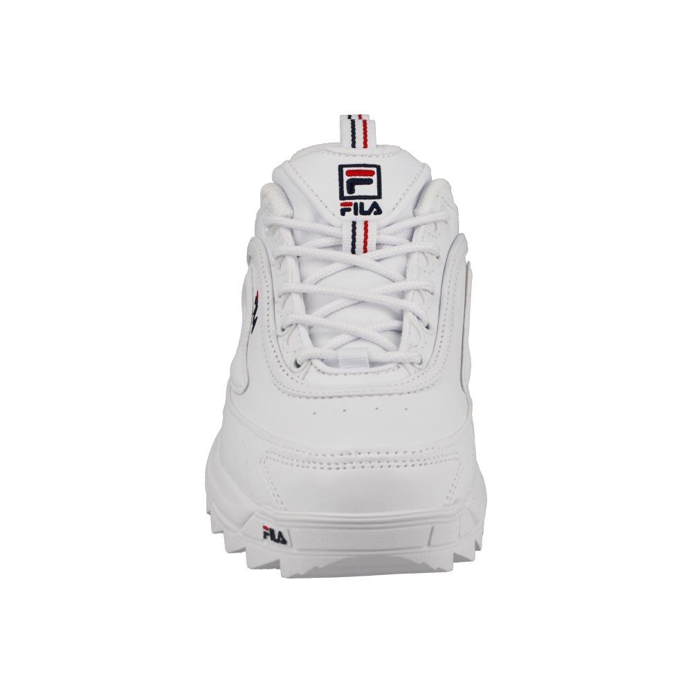 Foto 5 pulgar | Tenis Fila Mujer Originales Chunky Urbanos Cómodos Disruptor Blanco