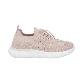 Foto 1 | Tenis Textil Mujer Trax By Mr Shu Deportivo Casual Rosa