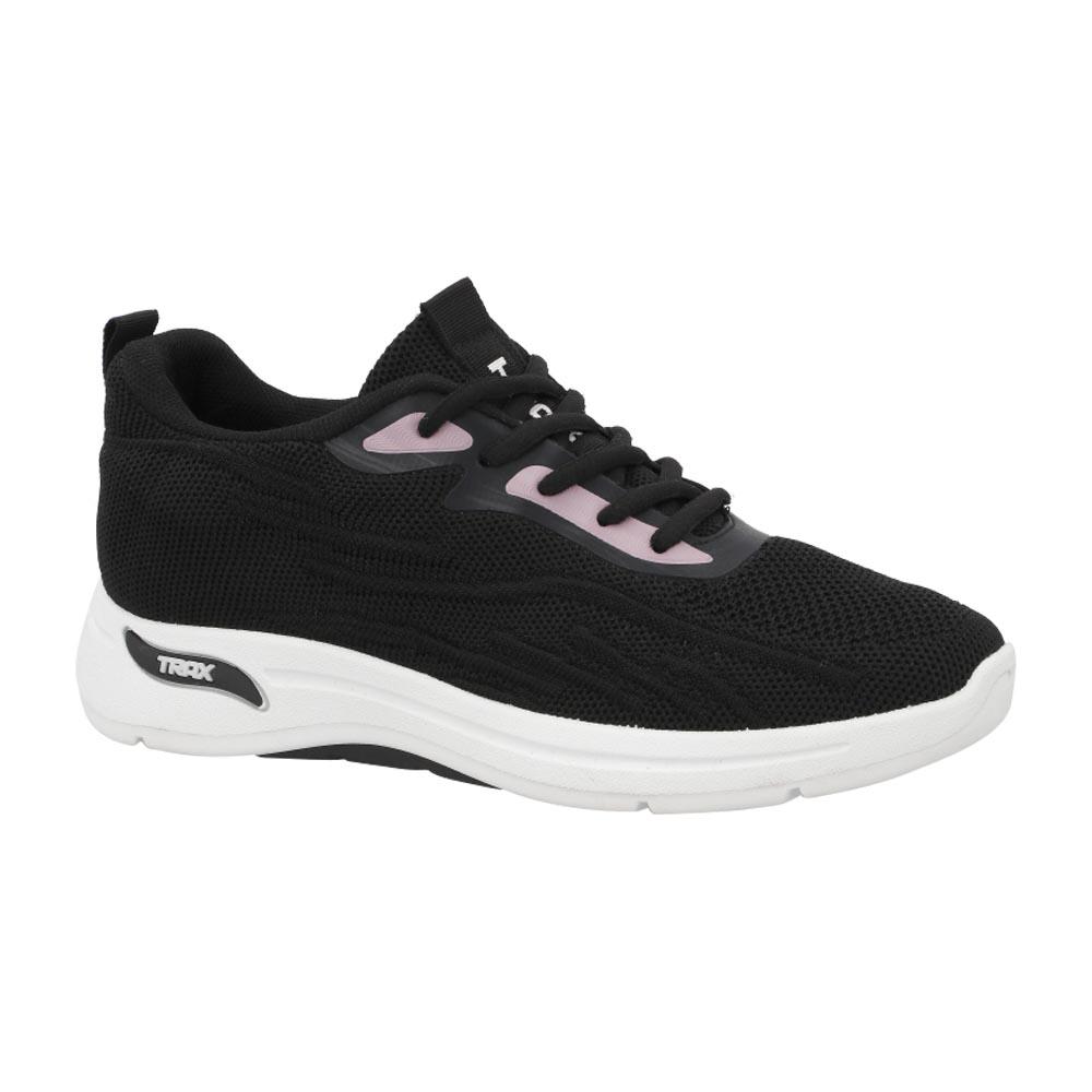 Foto 3 pulgar | Tenis Textiles Trax By Mr Shu Mujer Comodos Sports Negro