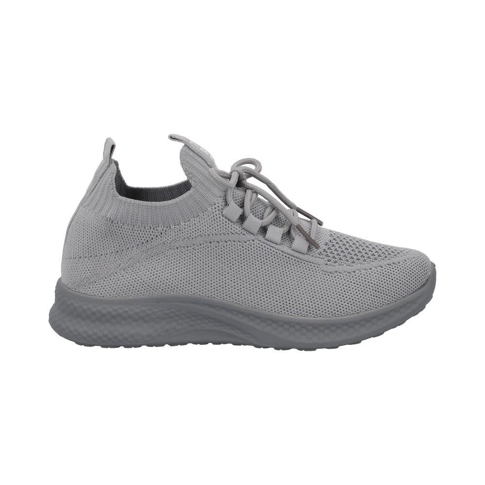 Foto 2 pulgar | Tenis Mujer Trax By Mr Shu Transpirables Flexibles Textiles Gris