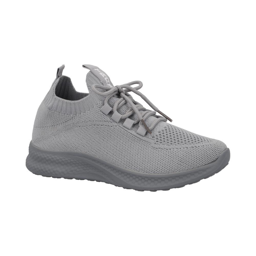 Foto 3 pulgar | Tenis Mujer Trax By Mr Shu Transpirables Flexibles Textiles Gris