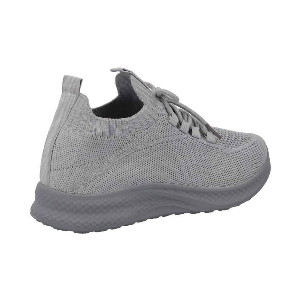 Foto 4 pulgar | Tenis Mujer Trax By Mr Shu Transpirables Flexibles Textiles Gris