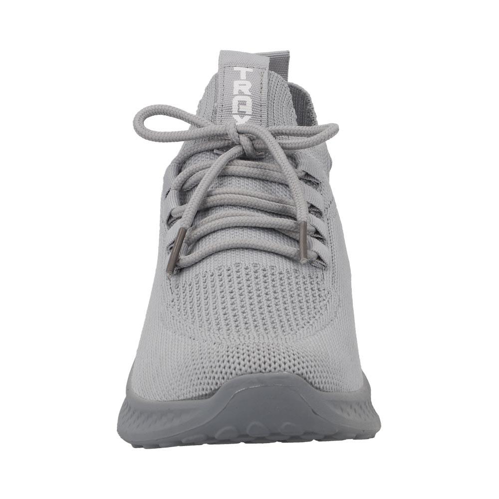 Foto 5 pulgar | Tenis Mujer Trax By Mr Shu Transpirables Flexibles Textiles Gris