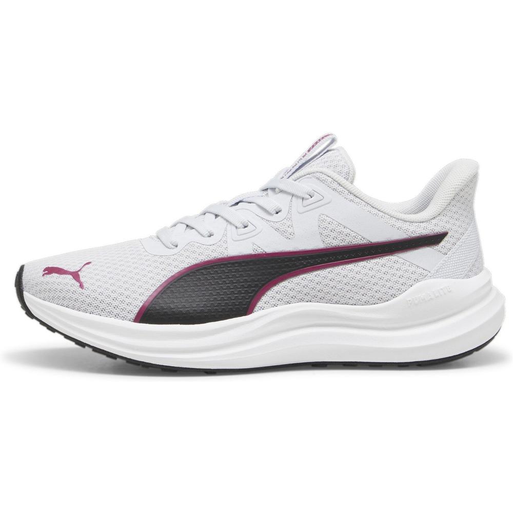 Foto 2 pulgar | Tenis Puma Reflect Lite Jr 379124-10 Grises para Mujer