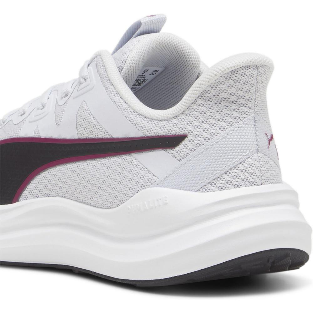 Foto 6 pulgar | Tenis Puma Reflect Lite Jr 379124-10 Grises para Mujer