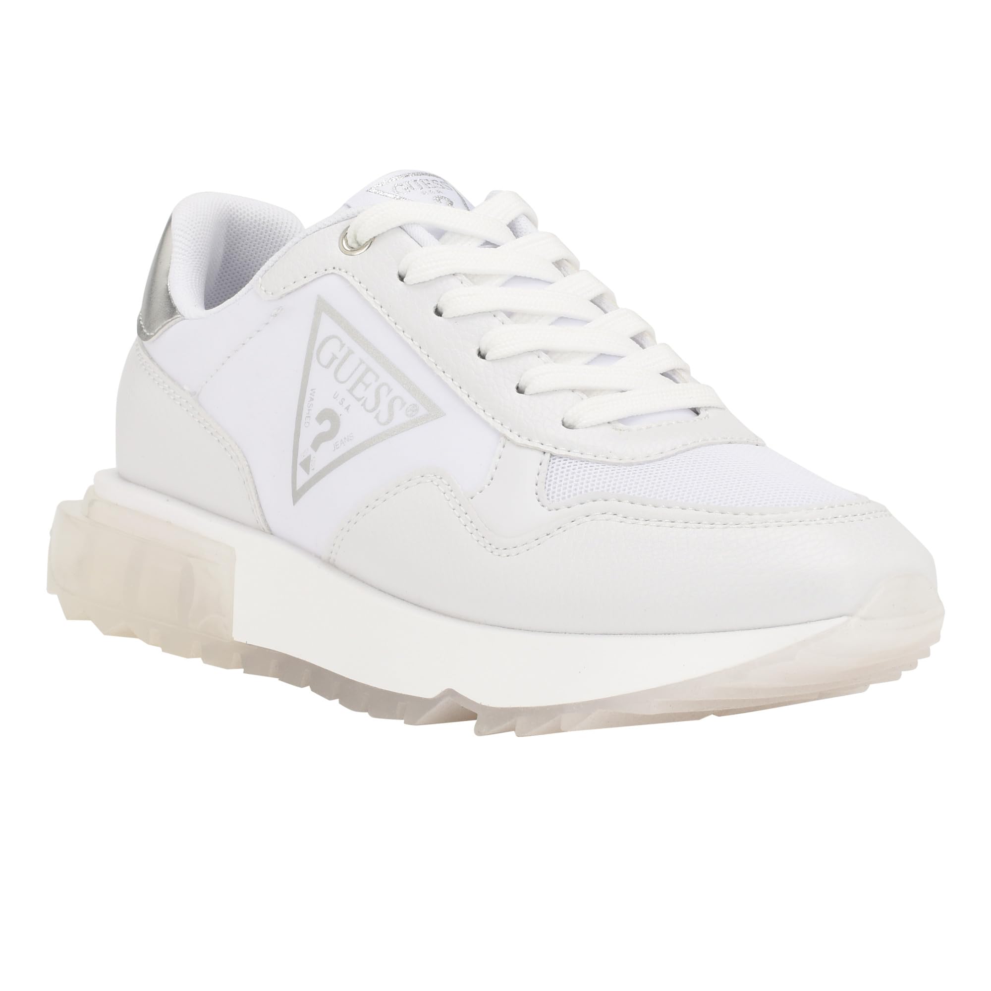 Foto 2 pulgar | Tenis Guess Melany Blancos para Mujer - Venta Internacional