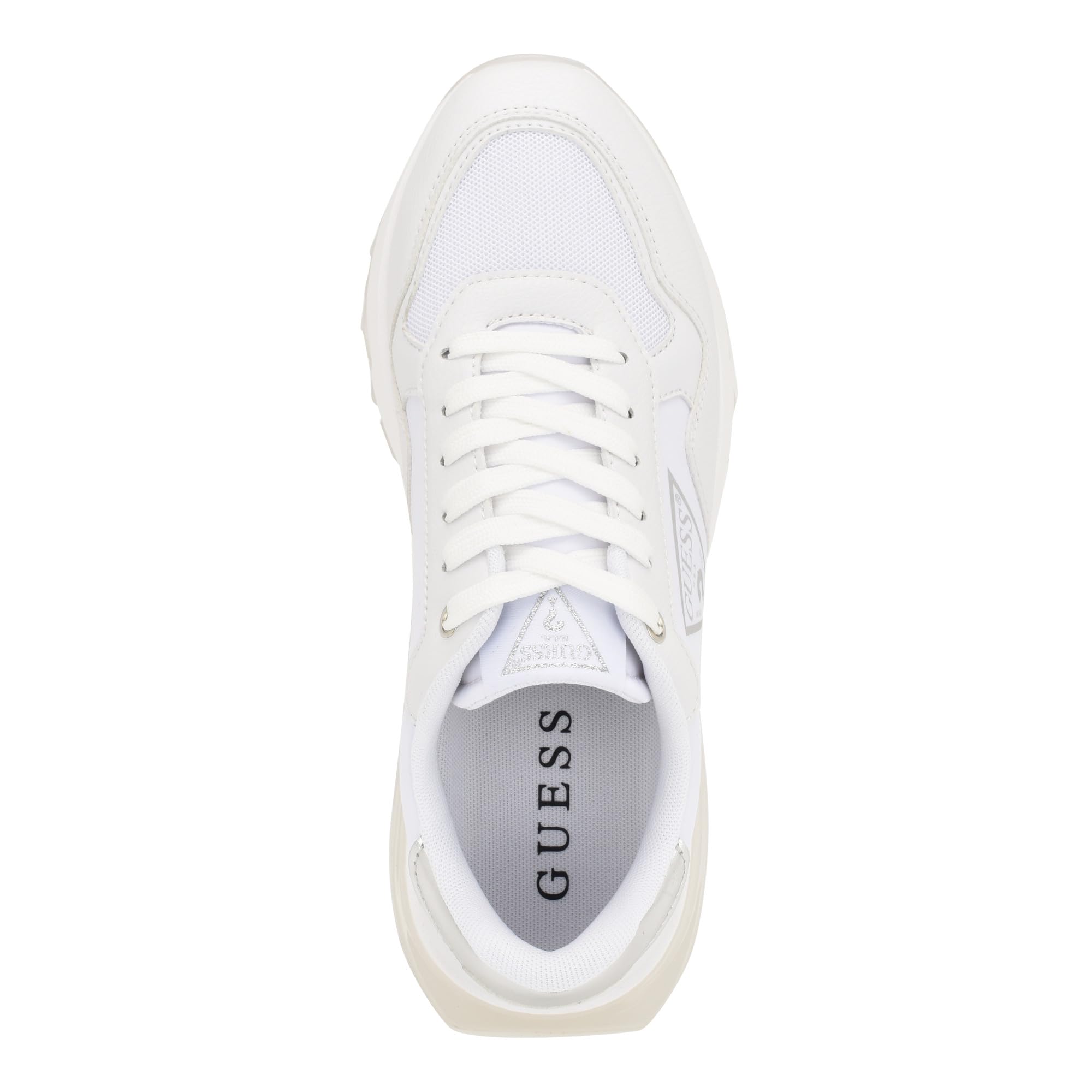 Foto 3 pulgar | Tenis Guess Melany Blancos para Mujer - Venta Internacional