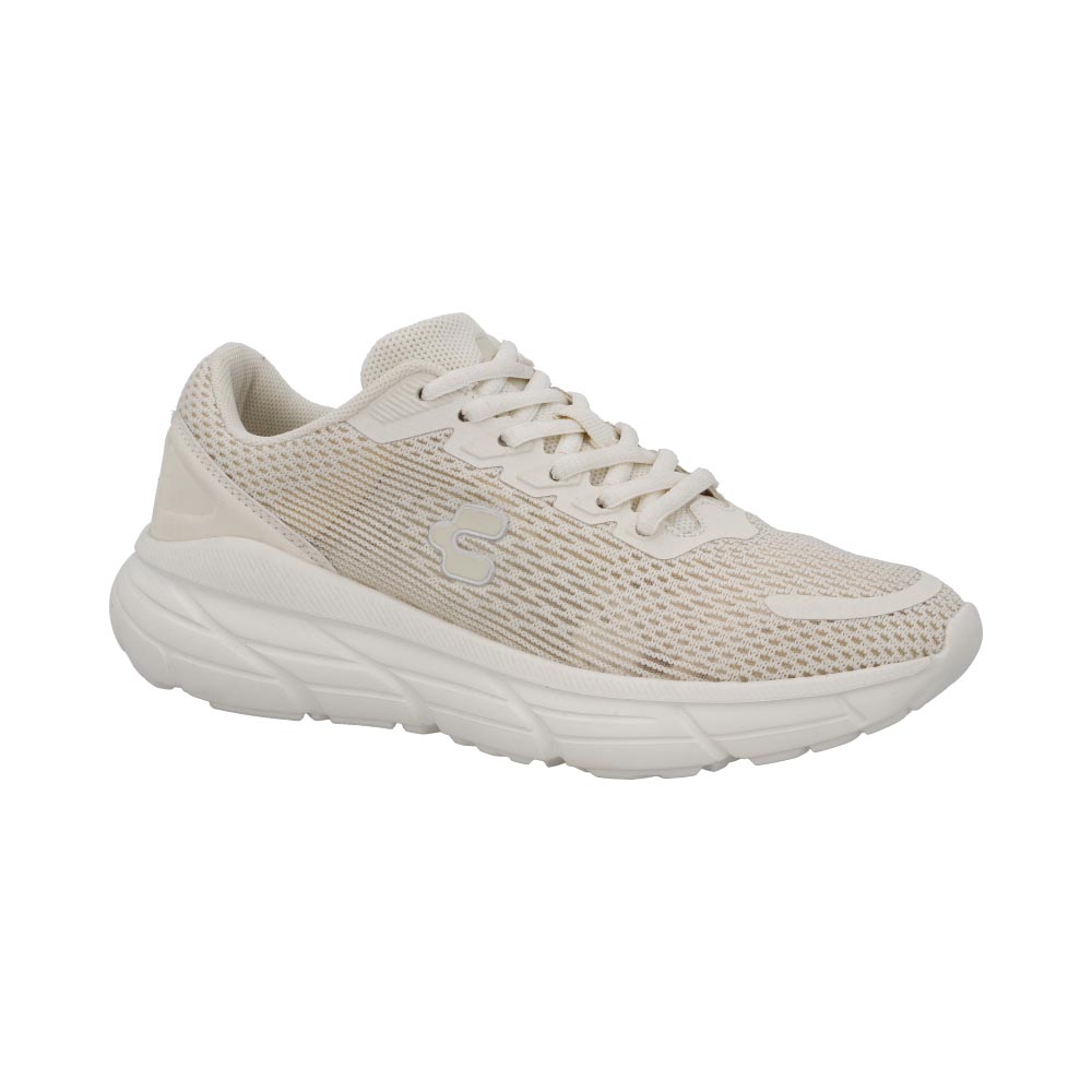 Tenis Charly 59886 Originales Beige Para Mujer Textil Suaves Deportivos 22 A 27