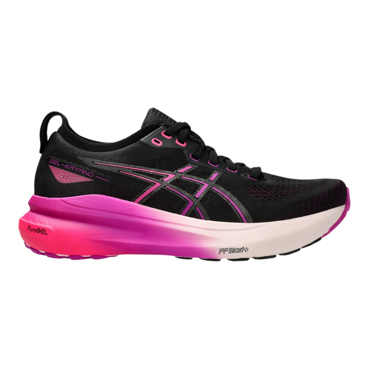 Foto 2 pulgar | Tenis Deportivos Asics Kayano 31 Color Negro Para Mujer Modelo 1012b670003