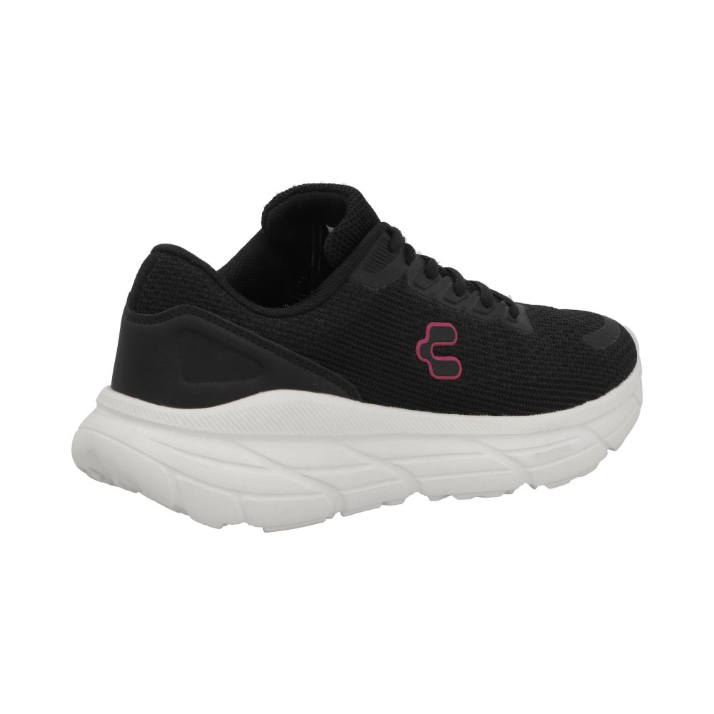 Foto 4 pulgar | Tenis Charly 59968 Originales Para Mujer Color Negro/blanco Textil Suaves Deportivos 22 A 27