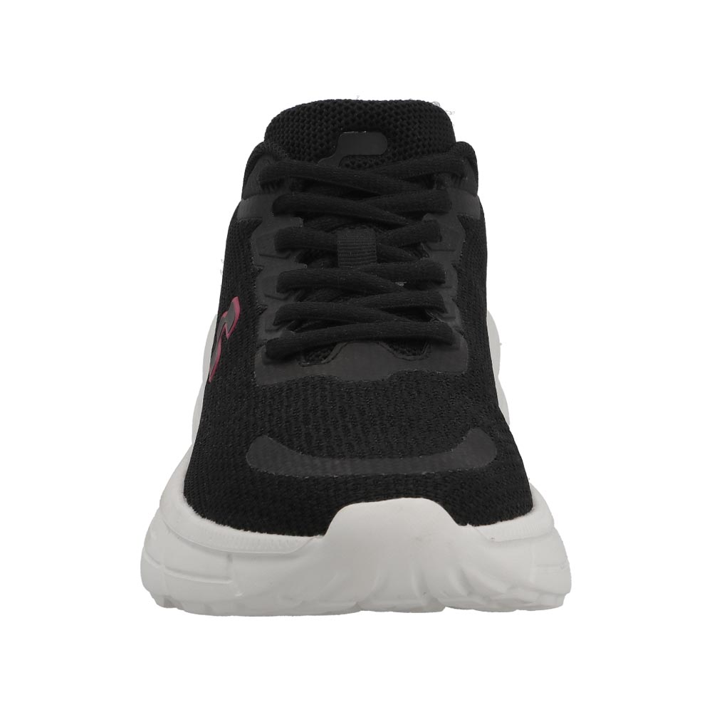 Foto 5 | Tenis Charly 59968 Originales Para Mujer Color Negro/blanco Textil Suaves Deportivos 22 A 27