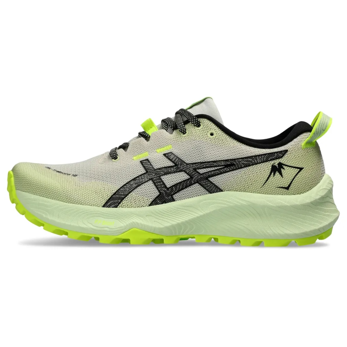 Foto 1 | Tenis Deportivos Asics Trabuco 12 Color Verde Para Mujer Modelo 1012b605250