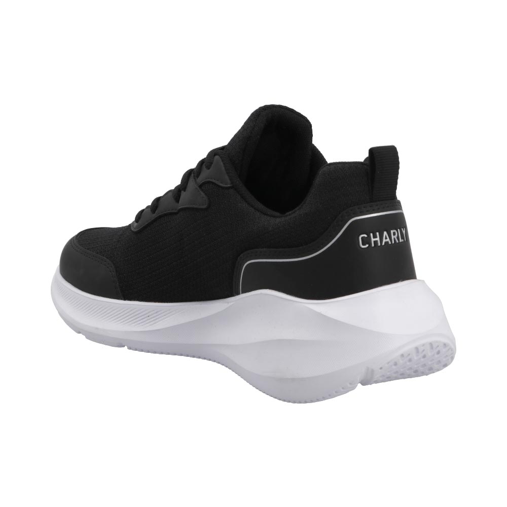 Foto 5 pulgar | Tenis Charly 59886 Originales Para Mujer Textil Suaves Negro Deportivos 22 A 27