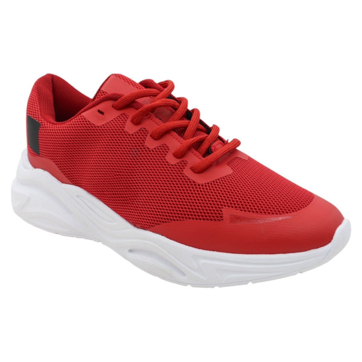 Tenis Para Correr Exterior Textil Color Rojo Para Mujer De Rbmove