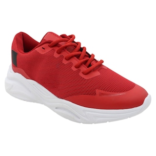 Foto 1 | Tenis Para Correr Exterior Textil Color Rojo Para Mujer De Rbmove