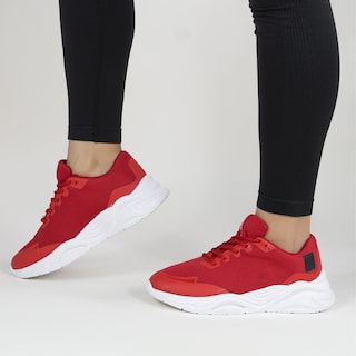 Foto 2 | Tenis Para Correr Exterior Textil Color Rojo Para Mujer De Rbmove