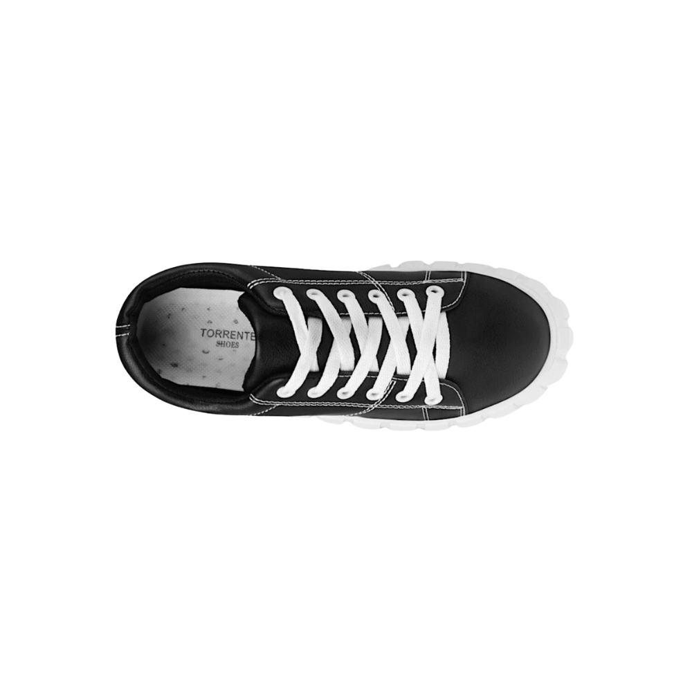 Foto 3 pulgar | Tenis Casual Denali Miland Negro Para Mujer Con Plataforma Transpirable Ligero Cómodo Fashion
