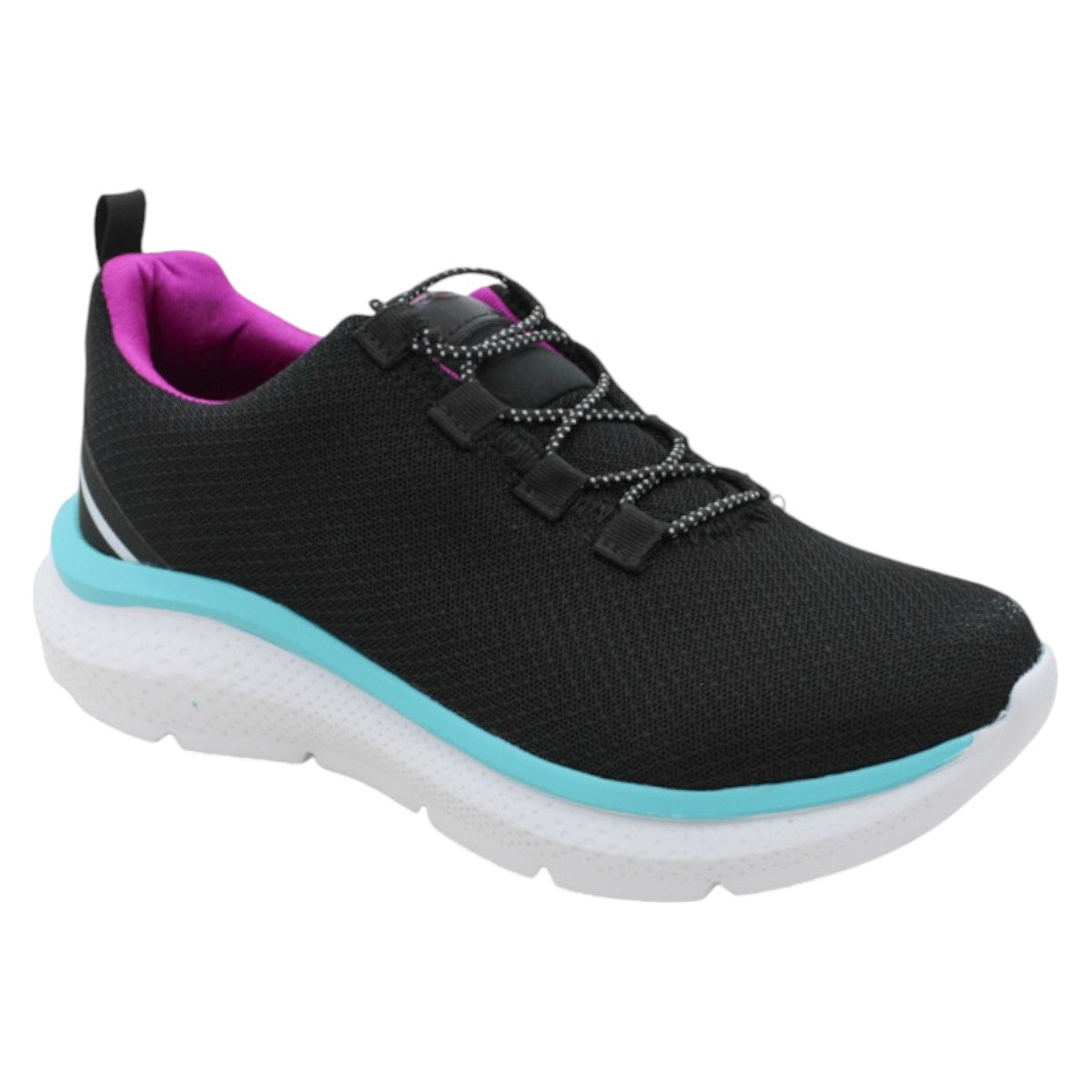 Tenis Para Correr Exterior Textil Color Negro Para Mujer De Rbmove