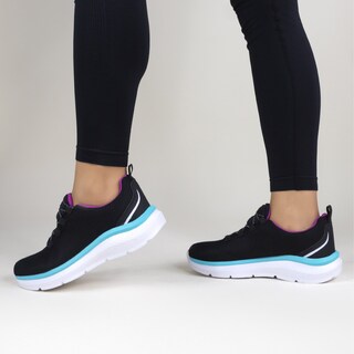 Foto 2 | Tenis Para Correr Exterior Textil Color Negro Para Mujer De Rbmove