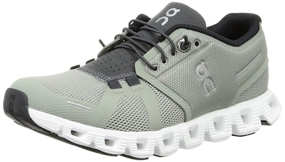 Foto 1 | Tenis On Cloud 5 Kelp/Shadow Grises para Mujer - Venta Internacional