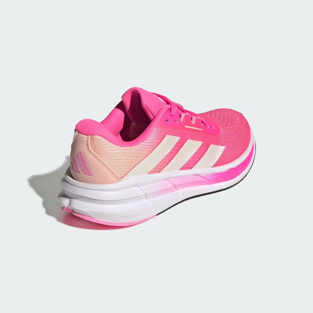 Foto 8 pulgar | Tenis de Running Questar 3 Adidas Rosa para Mujer