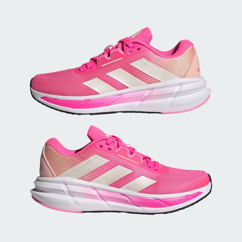 Foto 9 pulgar | Tenis de Running Questar 3 Adidas Rosa para Mujer