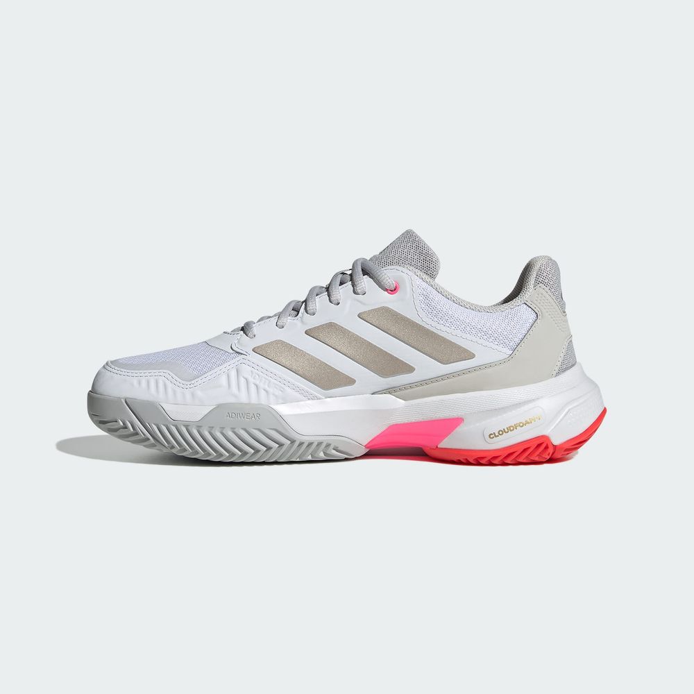 Foto 4 pulgar | Tenis Courtjam Control 3 Tenis Adidas Blanco para Mujer