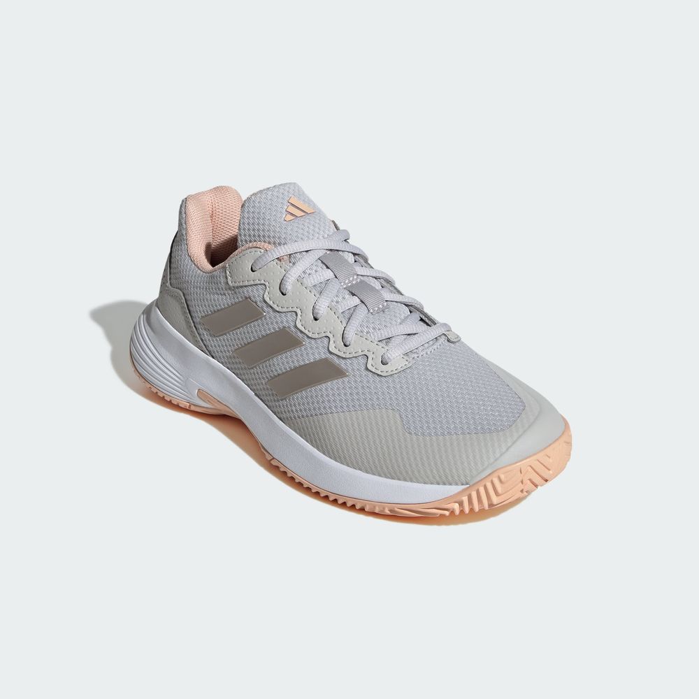 Foto 7 pulgar | Tenis Gamecourt 2.0 para Tenis Adidas Gris para Mujer