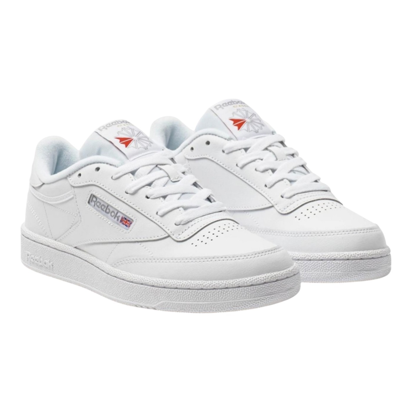 Foto 2 pulgar | Tenis Reebok Club C 85 Bs7685 Blancos para Mujer