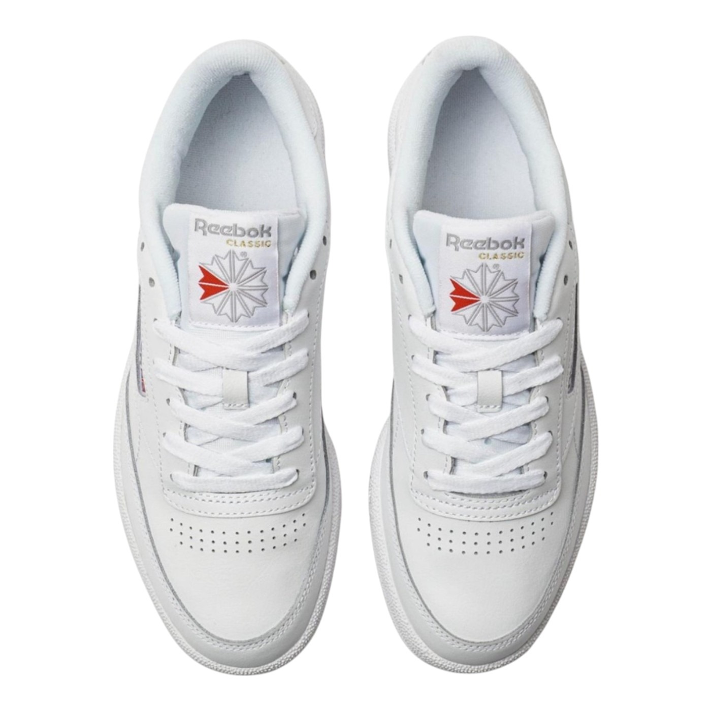 Foto 4 pulgar | Tenis Reebok Club C 85 Bs7685 Blancos para Mujer