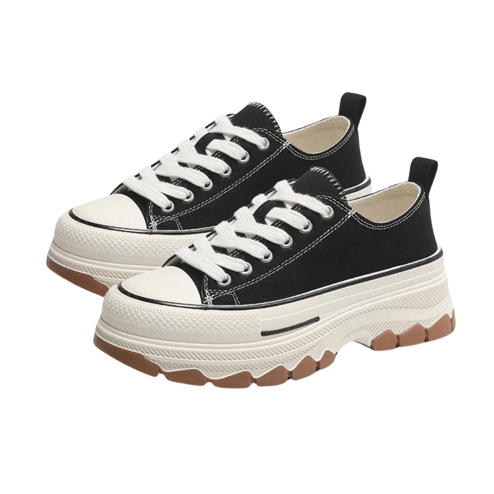 Foto 2 pulgar | Tenis Denali Line Negro Casual para Mujer