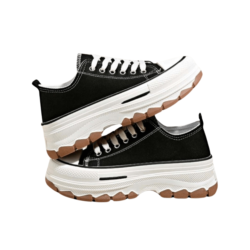 Foto 3 pulgar | Tenis Denali Line Negro Casual para Mujer
