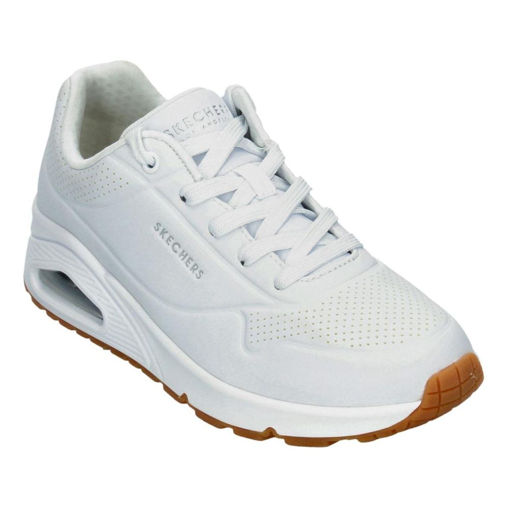 Foto 4 | Tenis Skechers Para Mujer 73690 Blanco [ske341] Blanco